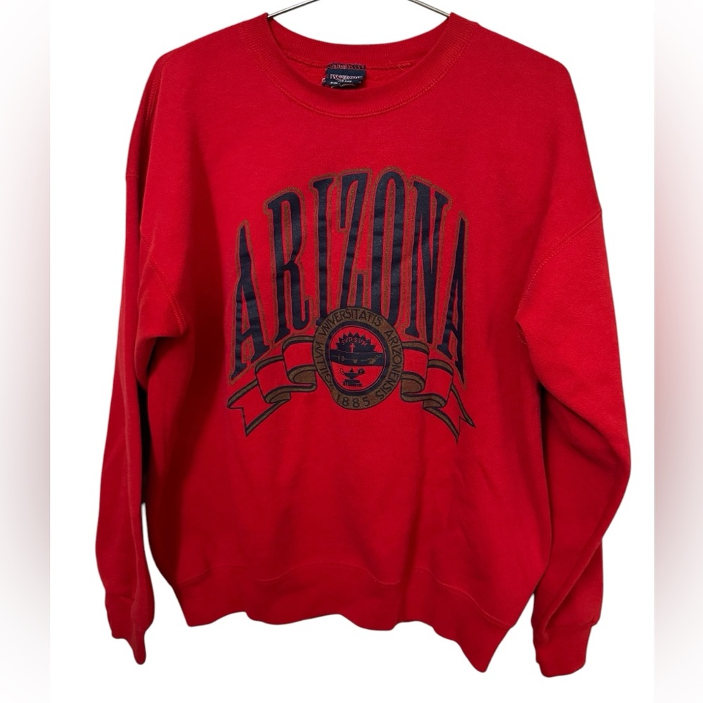Vintage Arizona Thick 90s Red Men’s Jansport Crew Neck Sweatshirt College ASU